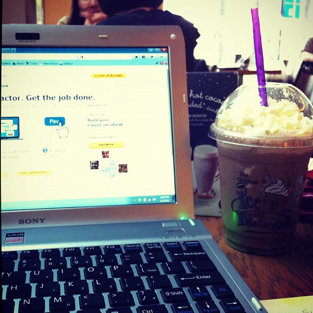 Working at a Coffee Shop Ubelogic