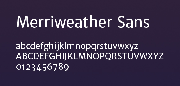 merriweather-sans