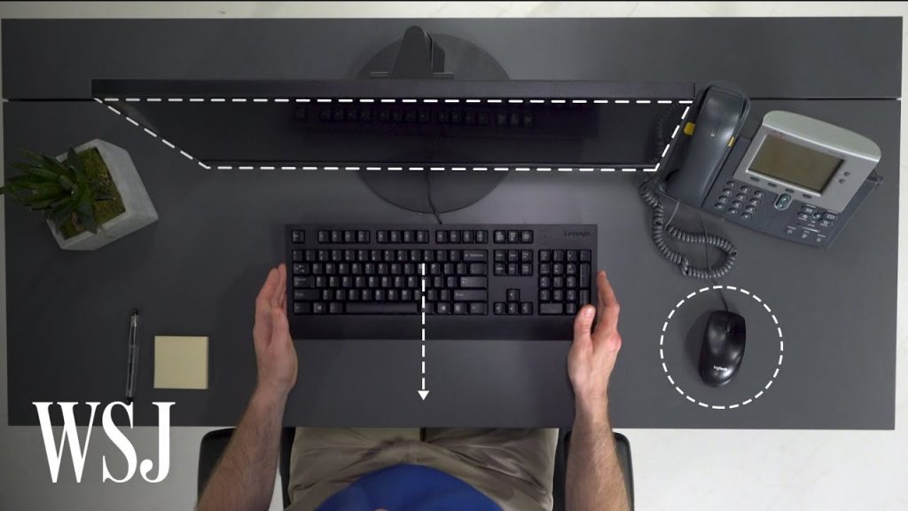 Ergonomics Expert Explains How To Set Up Your Desk Wsj Ubelogic Ergonomics Expert Explains How To Set Up Your Desk Wsj Ubelogic